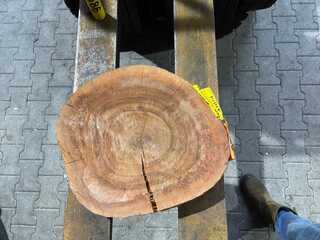 Rosewood Schijf, Dikte 70mm, Ø 400mm